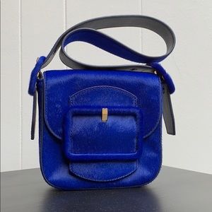 Tory Burch Sawyer Blue Dahlia mini shoulder bag